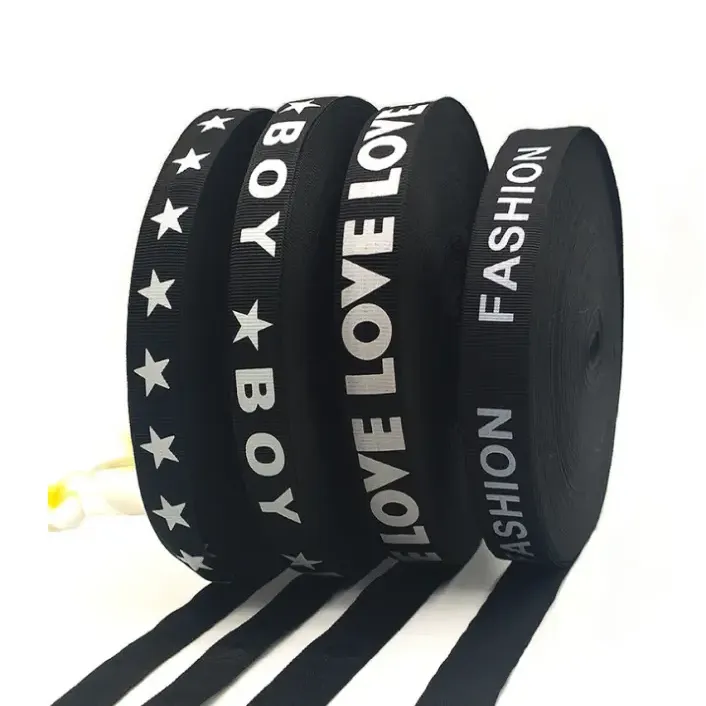 Fita impressa em tela